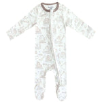 Zip-Up Footie Pajama - Gage