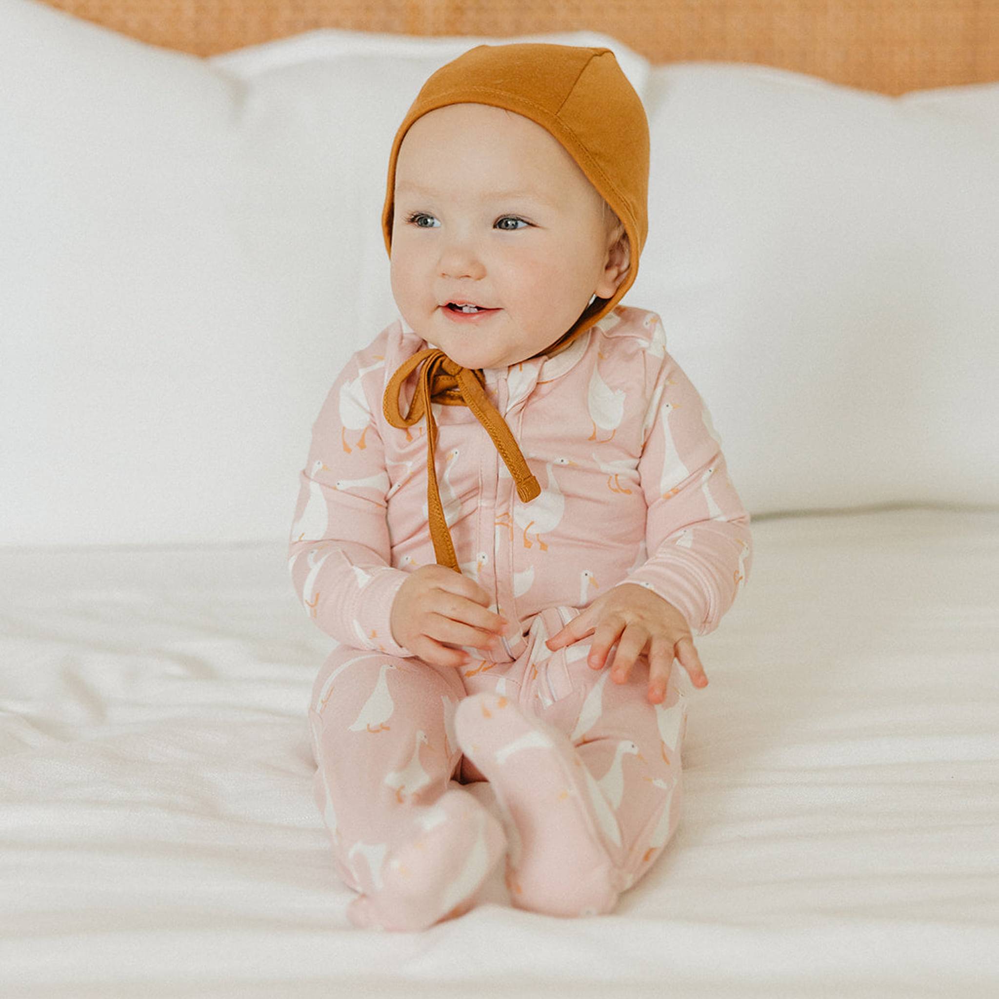 Zip-Up Footie Pajama - Goosie