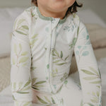Zip-Up Footie Pajama - Haven