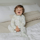 Zip-Up Footie Pajama - Haven