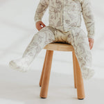 Zip-Up Footie Pajama - Jurassic Park Fossils