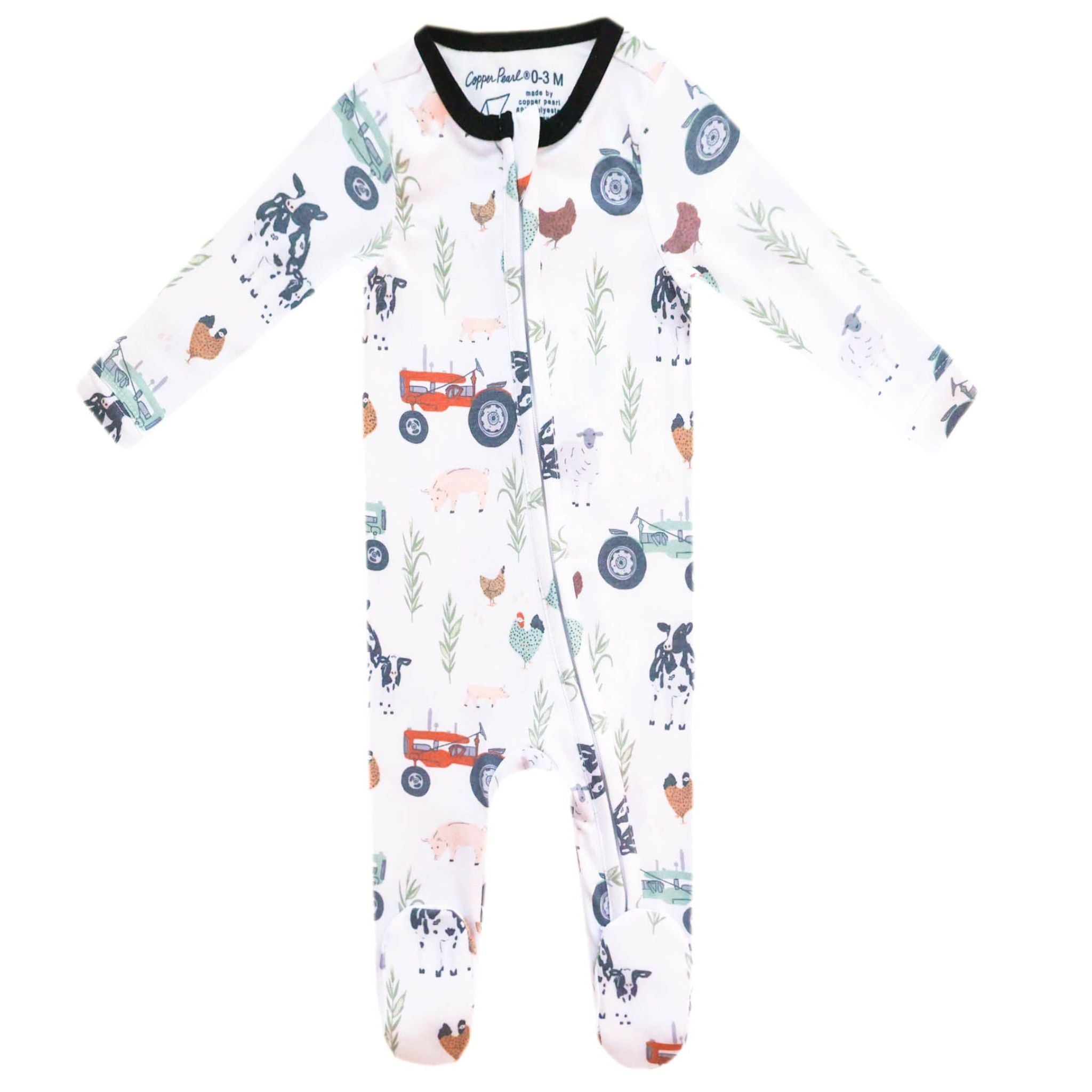 Zip-Up Footie Pajama - Jo