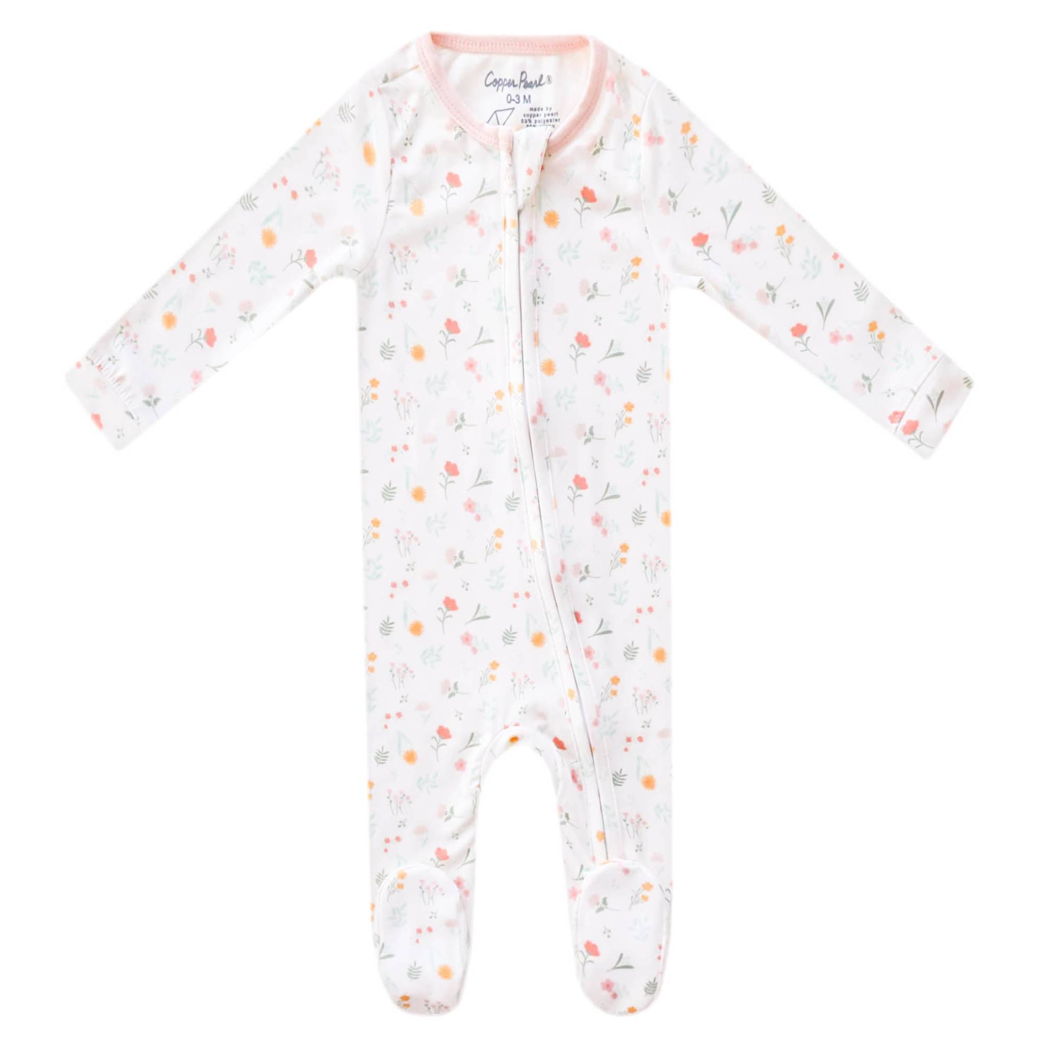 Zip-Up Footie Pajama - Mabel