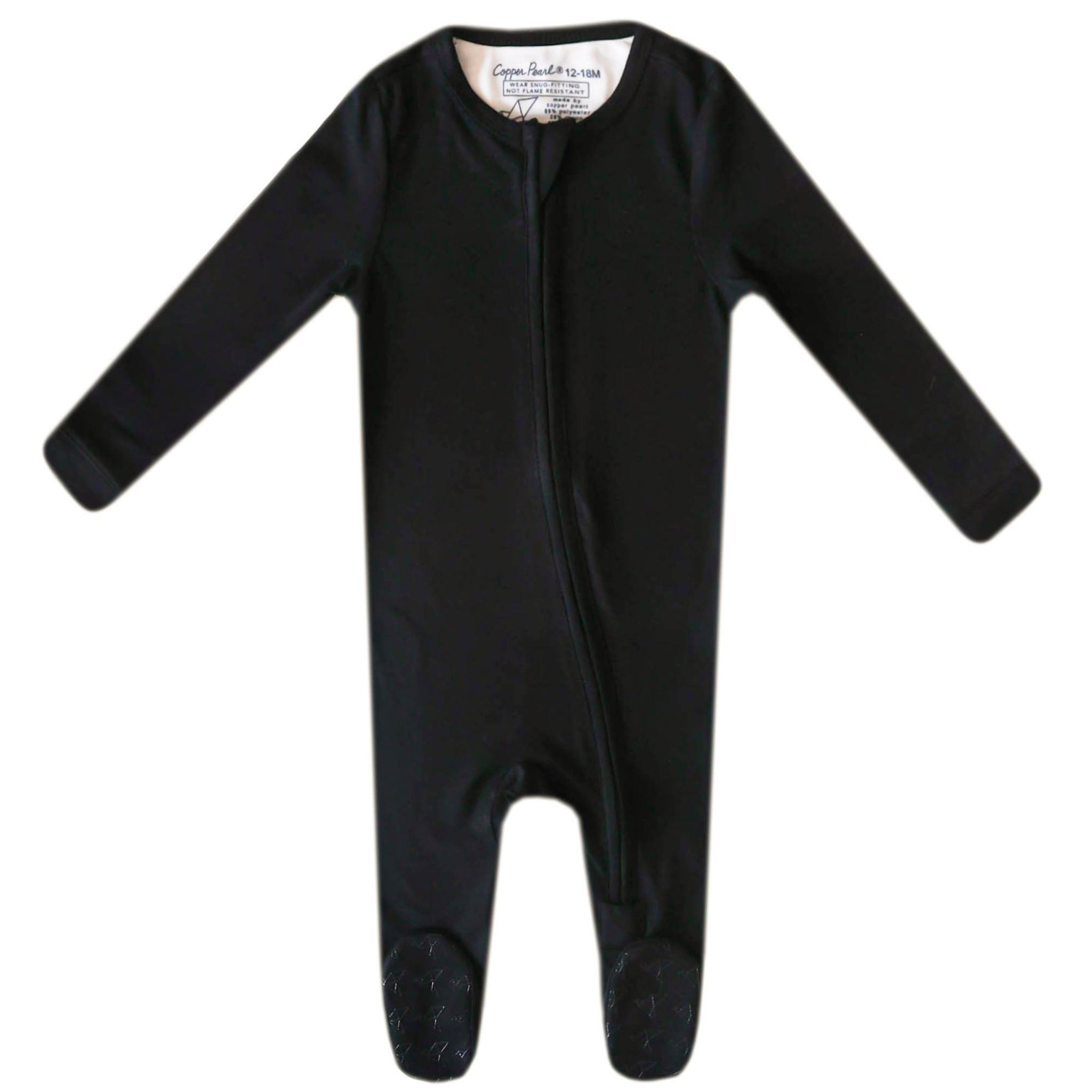 Zip-Up Footie Pajama - Midnight