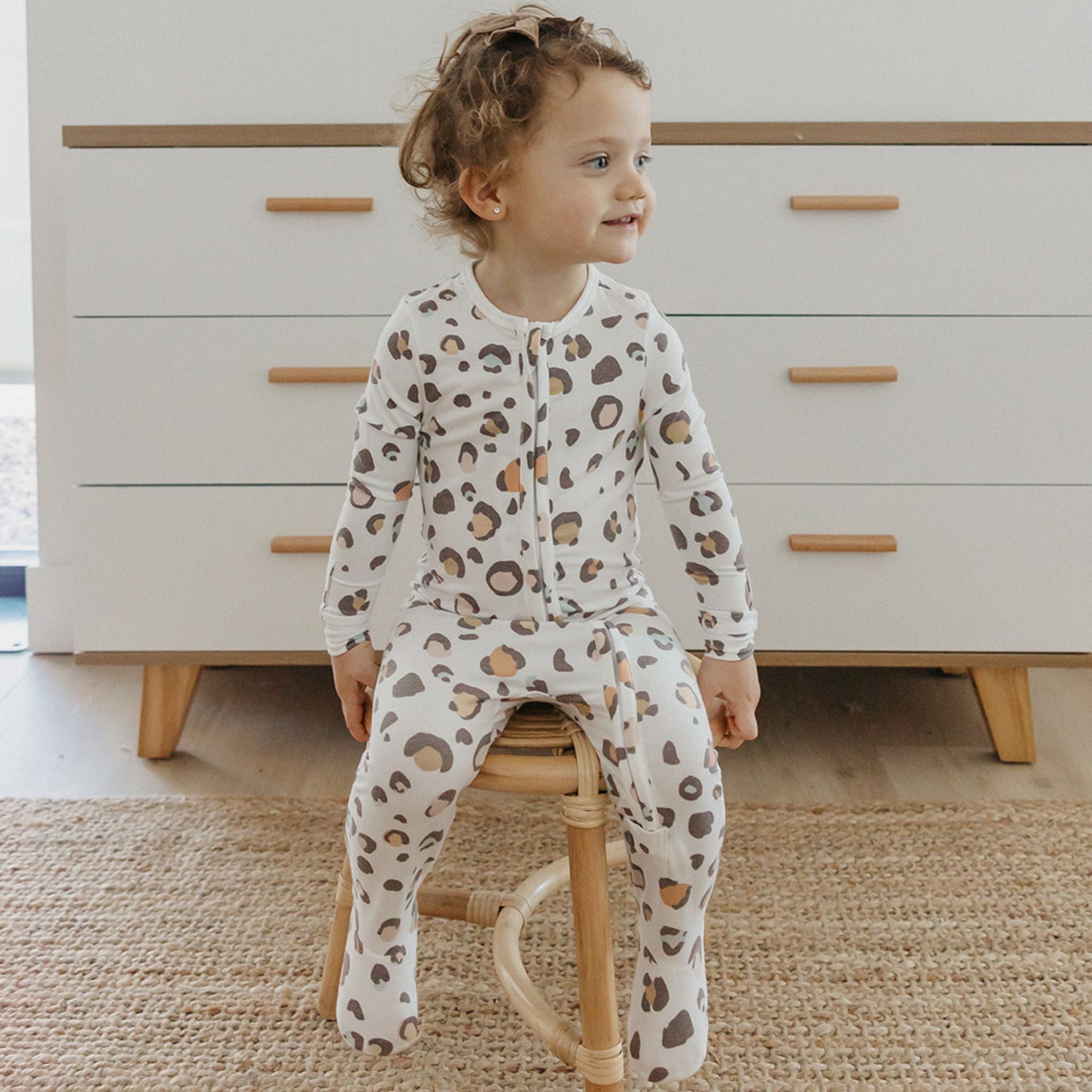Zip-Up Footie Pajama - Millie