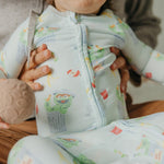 Zip-Up Footie Pajama - Oscar the Grouch