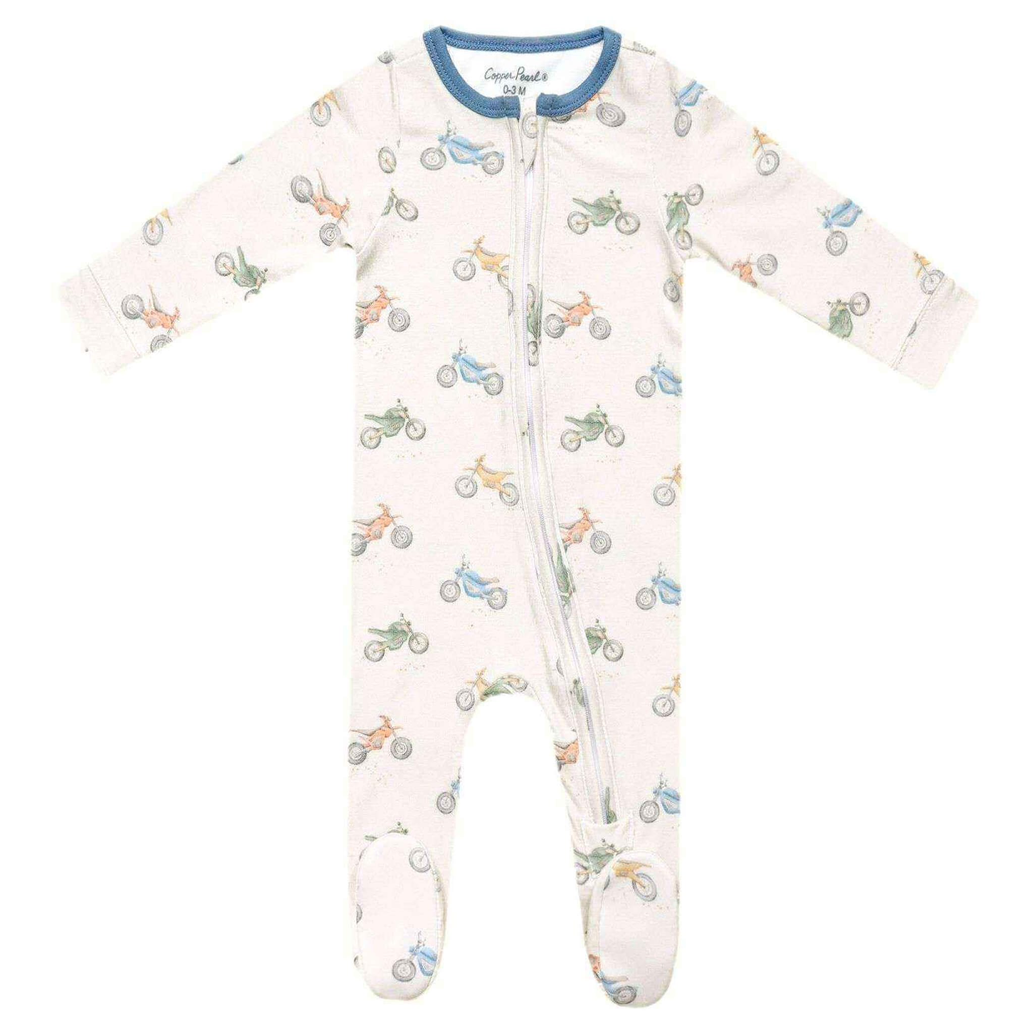 Zip-Up Footie Pajama - Ryder