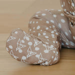 Zip Up Footie Pajama - Fawn