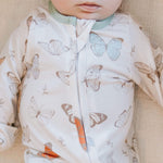 Zip Up Footie Pajama Set Luna