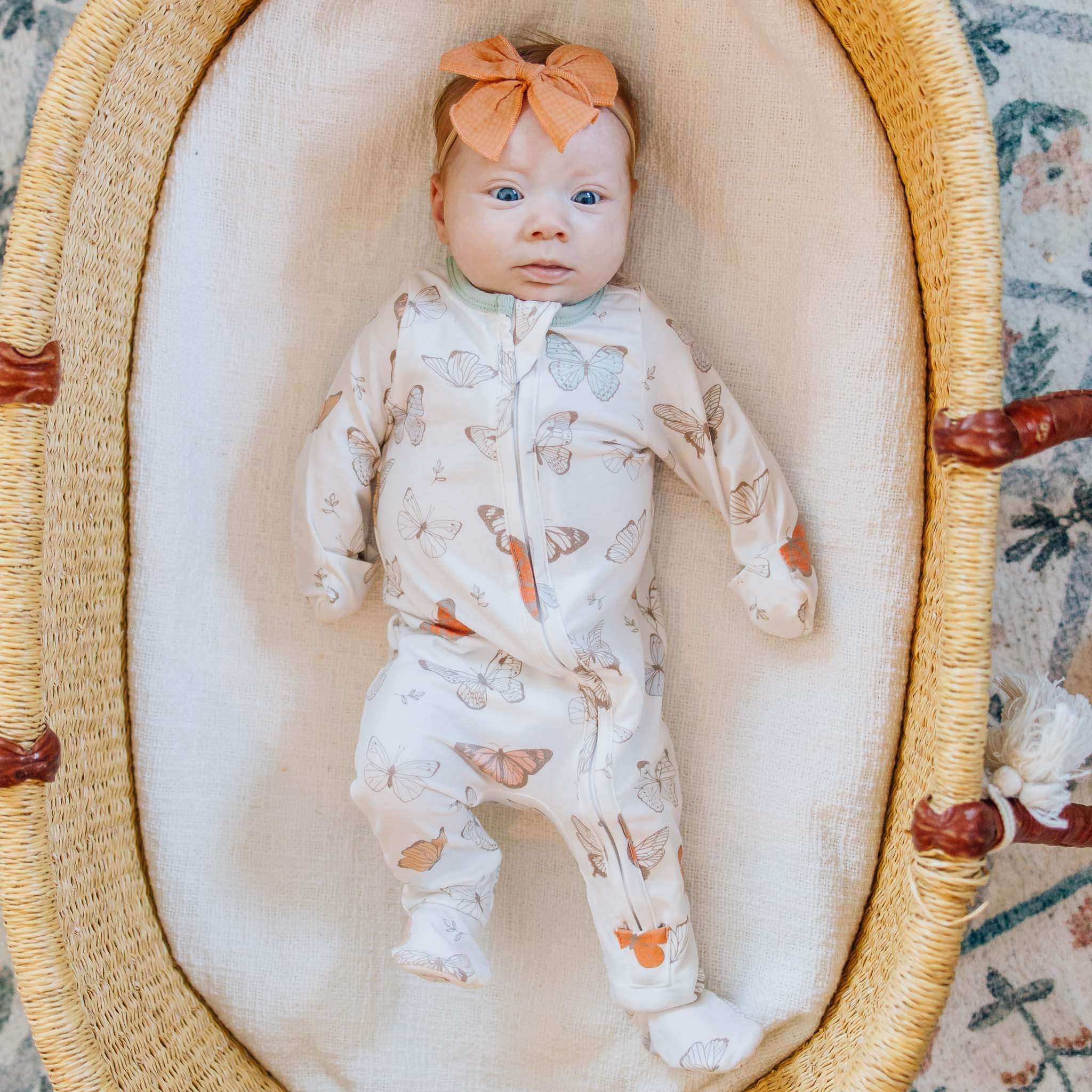 Zip Up Footie Pajama Set Luna