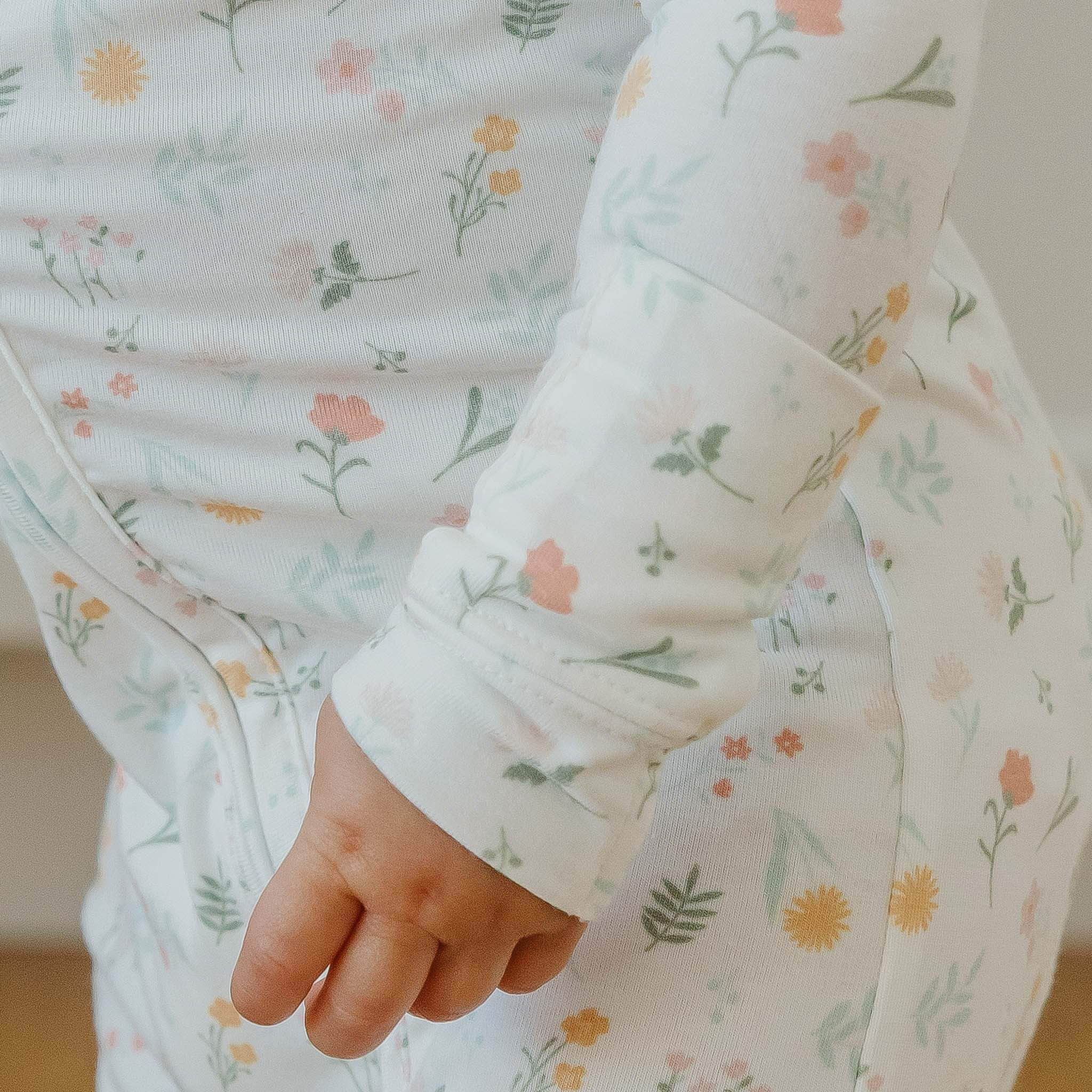 Zip Up Footie Pajama Set Mabel