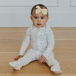 Zip Up Footie Pajama Set Mabel