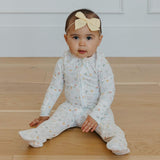 Zip Up Footie Pajama Set Mabel