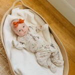 Zip Up Footie Pajama Set - Montana
