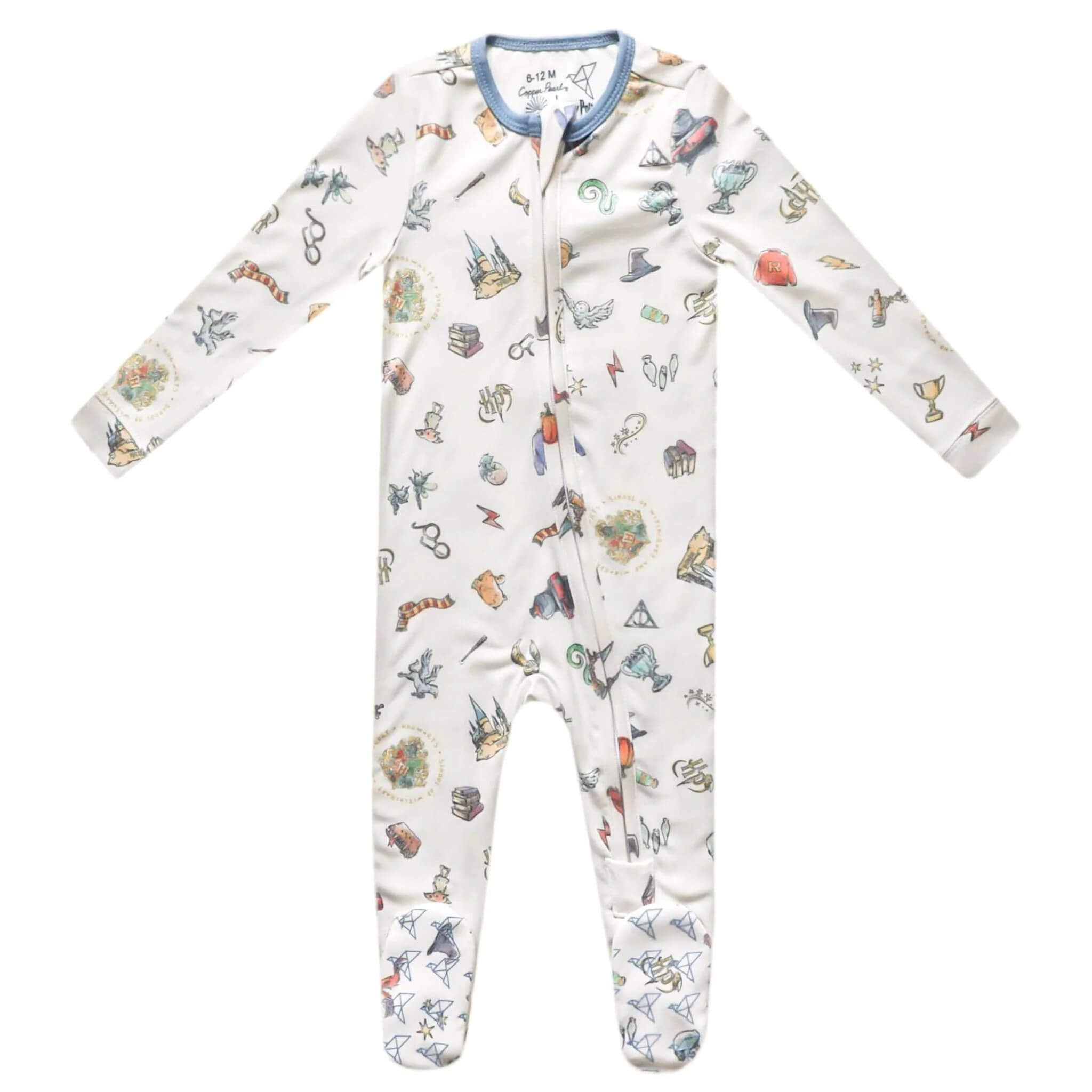 Zip Up Footie Pajama Set Wizarding World