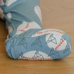 Zip-Up Footie Pajama - Slugger