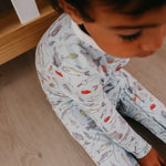 Zip-Up Footie Pajama - Trout