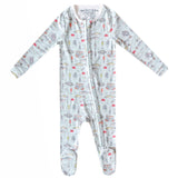 Zip-Up Footie Pajama - Trout