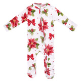 Bamboo Zip-Up Footie - Holly Anne