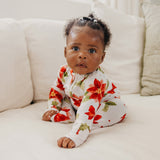 Bamboo Zip-Up Footie - Holly Anne