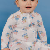 Bamboo Zip-Up Footie Pajama - Louise