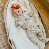 Zip-Up Footie Pajama - Montana