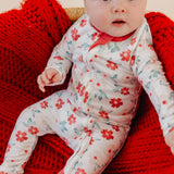 Zip-Up Footie Pajama - Noel