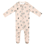 Zip-Up Footie Pajama - Penguins