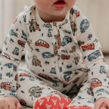 Zip-Up Footie Pajama - Disney Pixar Cars