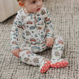 Zip-Up Footie Pajama - Disney Pixar Cars