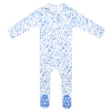 Bamboo Zip-Up Footie Pajama - Priscilla