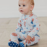 Zip-Up Footie Pajama - All Star