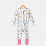 Zip-up Footie - Aria