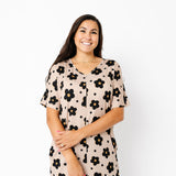 Women's Nightgown - Gemma In Tan