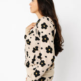 Women's Crew Sweatshirt - Gemma In Tan