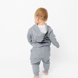 Zip-Up Hoodie - Gray