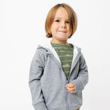Zip-Up Hoodie - Gray