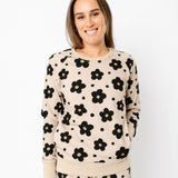 Women's Crew Sweatshirt - Gemma In Tan