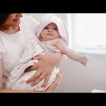 Copper Pearl Knit Hooded Towel