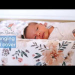 Premium Knit Diaper Changing Pad Cover - Wizarding World