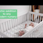 Premium Knit Fitted Crib Sheet - Dottie
