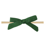 Ribbon Baby Bow - Alder