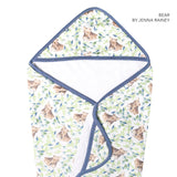 Premium Baby Knit Hooded Towel - Bear