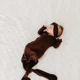 Newborn Knotted Gown - Moose