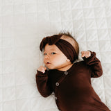 Newborn Knotted Gown - Moose