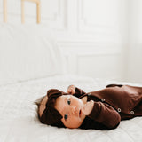 Knit Headband Bow - Moose