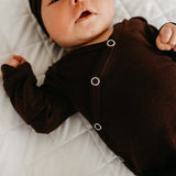 Newborn Knotted Gown - Moose