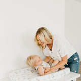 Premium Knit Diaper Changing Pad Cover - Haven