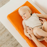 Premium Knit Diaper Changing Pad Cover - Blaze