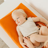 Premium Knit Diaper Changing Pad Cover - Blaze
